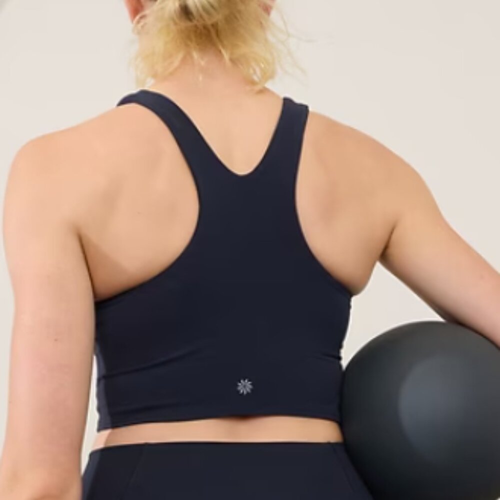 Athleta Conscious Crop Bra Top - Picture 8 of 9